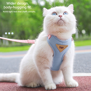 Correa Flexible para Gatos, Ligera, para Actividades en Interiores y Exteriores, Campamento, Paseo - Product Image 5