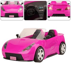 Hot Selling Convertible and <strong>Doll</strong> Pack Fashion Girl <strong>Doll</strong> Racing <strong>Car</strong> Pink Convertible <strong>Car</strong> for <strong>Doll</strong> - Product Image 4