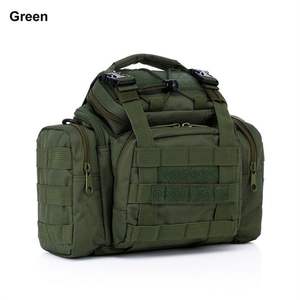 Tas Pinggang olahraga luar ruangan, tas pinggang kasual penggunaan harian dengan sistem Molle tahan lama taktis serangan berkemah tas kamera sabuk bahu - Product Image 4