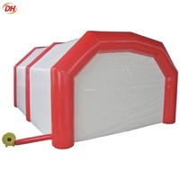 Tenda Terpal Tiup Berinsulasi untuk Berkemah di Luar Ruangan, Perjalanan Keluarga, Tahan Angin, Hangat, dan Nyaman untuk Bersantai