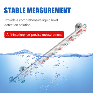 مقياس مستوى مغناطيسي صناعي من الفولاذ المقاوم للصدأ SS304، مستشعر مستوى الماء وأداة قياس المستوى عن بعد، مع خيار إخراج 4-20 مللي أمبير - Product Image 1