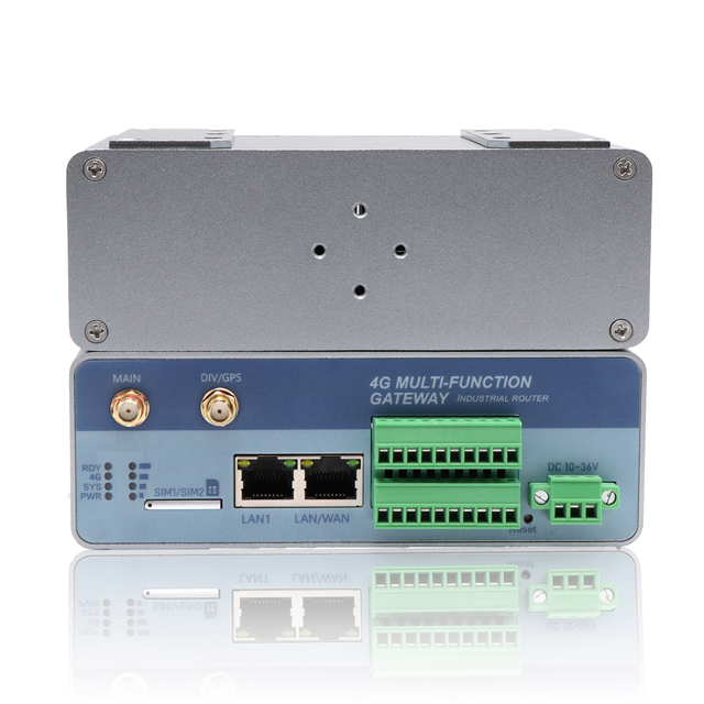 SERIALLINK	Energy management system Industrial 4G LTE router With 4DI 2DO 2xRS232/485 Ports Two nano sim card slot DC10-36V