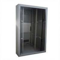 Armoire extérieure intégrée en métal sur mesure pour équipements industriels de communication