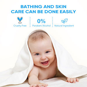 Cpnp/Msds/Iso/Coa Private Label Mild Ingrediënt Hydraterende Baby 2 In 1 Body Wash Shampoo Douchegel Baby Body Care Set - Product Image 6