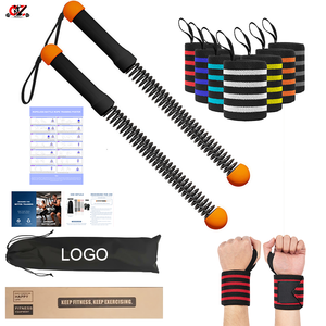 CZFIT Guantes de Cuerda de Batalla Sin Cordones de Alta Calidad, Alta Elasticidad y Antideslizantes, con Muñequera de Compresión, Personalización Privada, Set Deportivo - Product Image 1