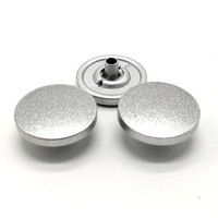 Kancing Tekan Logam Vintage Ramah Lingkungan 18mm Desain Bunga Emas untuk Tas Tangan Abaya Celana Training Kemeja Baju Bayi