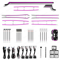 Kit d'éclairage d'ambiance intérieur LED RVB 64 couleurs pour Audi A5 S5 B9 2017-2024 - Pièces et accessoires de garniture