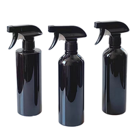 Vente chaude 100Ml 250Ml 300Ml 500Ml Bouteille de brouillard corporel Bouteille de pulvérisation en plastique blanc transparent avec bouchon de buse de pompe de pulvérisation à gâchette