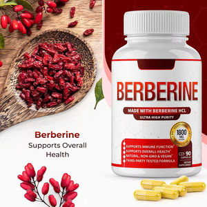 Cápsulas de Clorhidrato de Berberina y Canela de Ceilán ODM 1800mg 90 Cápsulas, Mejora la Densidad Ósea y Promueve el Crecimiento del Cabello - Product Image 3