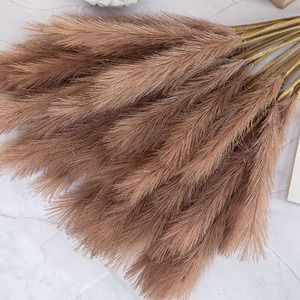 Hot Bán Nhà Đám Cưới Trang Trí Nội Thất Nhân Tạo Lớn Pampas Cỏ Boho Phong Cách Lông Hoa Lớn Reed Chi Nhánh Cho Nhà Đảng - Product Image 3