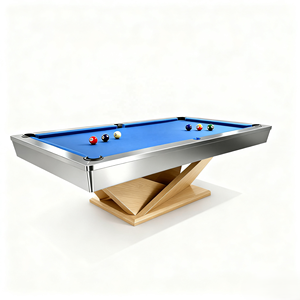 Tables de <span class=keywords><strong>billard</strong></span> et de snooker de luxe pour la maison, 8 pieds, avec ardoise naturelle, qualité tournoi, couleur personnalisable - Product Image 5