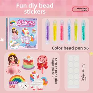 Per bambini fai da te giocattoli creativi in <span class=keywords><strong>pasta</strong></span> fatti <span class=keywords><strong>a</strong></span> <span class=keywords><strong>mano</strong></span> con perline e diamanti Kit di pittura con gemma Montessori artigianato <span class=keywords><strong>a</strong></span> mosaico con perline <span class=keywords><strong>a</strong></span> punti penna con perline <span class=keywords><strong>fatte</strong></span> <span class=keywords><strong>a</strong></span> <span class=keywords><strong>mano</strong></span> - Product Image 6