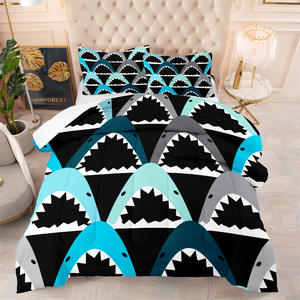 Colcha decorativa de fábrica OEM, Panel de dibujos animados, algodón, niños, Princesa, niña, juego de cama estampado, juego de funda nórdica estampada - Product Image 4