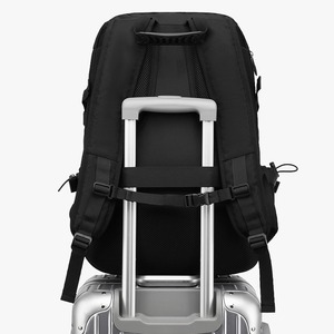 Mochila para Portátil de 56-75L de Gran Capacidad, Unisex, Color Sólido, Compartimento para Ordenador, Mochila de Viaje Informal - Product Image 1