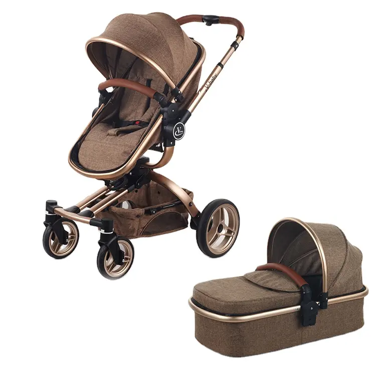 Preço de fábrica do bebê carrinhos para crianças com rodas grandes/3 em 1 stroller pram do bebê/carrinho de bebê 2017 para venda