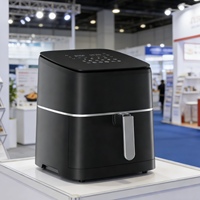 Friteuse à air électrique sans huile 9L, petit appareil de cuisine domestique, avec écran, pour cuisson profonde