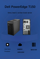 Serveur Rack EMC PowerEdge T150 (4U) Intel Xeon E-2300 3,5 GHz 4 cœurs, garantie 3 ans, en stock