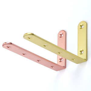 Wholesale High Quality Stainless Steel Single-Side L Shape Shelf Support <b>Bracket</b> and <b>Corner</b> <b>Bracket</b> - Product Image 6