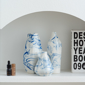 Nhà sản xuất sản xuất các sản phẩm mới như sắp xếp hiệu ứng đá cẩm thạch nước bằng đá cẩm thạch và bình hoa khách sạn - Product Image 5