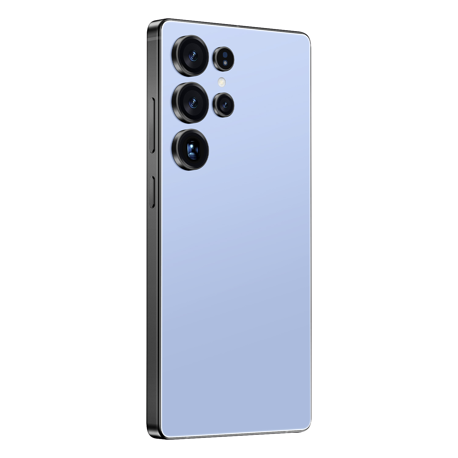 Titanium silver blue
