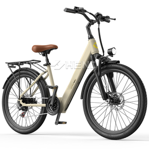 Bicicletas Eléctricas Aairsk con Envío Gratuito, Batería de 13AH, Bicicleta Urbana de 400w y 24 Pulgadas, Bicicleta Eléctrica Ligera - Product Image 1