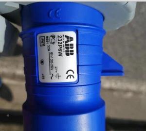 ปลั๊กอุตสาหกรรมสามขั้ว A.B B รุ่น 232P6W 32A 200-250V กันน้ำ (IP67) - Product Image 3