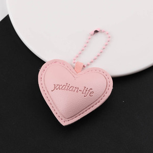 Yxdian Life Colgante de Bolso de Cuero PU en Forma de Corazón, Tema Amor, Accesorio de Joyería DIY de Moda, Tamaño Mediano - Product Image 1