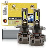 Phares LED de voiture puissants et très lumineux 500w 400w 100000lm Lumen 9007 pour BMW E46 X6 F10 Ford Focus St 2016 Camry 2010