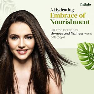 Après-shampoing à l'huile de karité Indalo - Crème végane biologique à rincer - Anti-frisottis - Hydratation intense pour cheveux bouclés/fins/colorés - Product Image 4