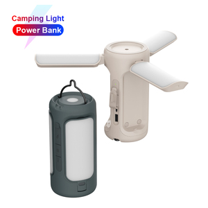 Mini xách tay ngoài trời LED Cắm trại đèn âm thanh không dây âm nhạc treo lều đèn đa chức năng độ bền lâu dài USB sạc - Product Image 3