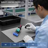 Contrôleur de vitesse de moteur CC PWM CA-110A 5V 12V 10A, gradateur LED sans paliers, régulateur de puissance, module de pilote de moteur
