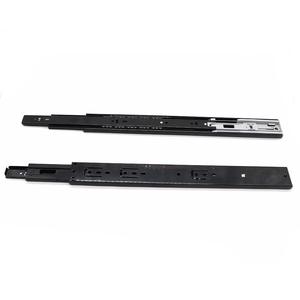 Màu đen ngăn kéo trượt đồ nội thất đường sắt cho phòng ngủ ngăn kéo kênh trượt Kính thiên văn nhà bếp phòng khách & nhà văn phòng nhà bếp trượt - Product Image 1