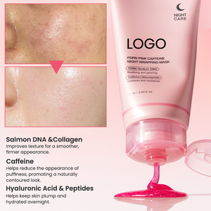 มาส์กหน้า FATAZEN คอลลาเจน ไนท์ แรปปิ้ง พีล ออฟ มาส์ก บำรุงผิวหน้าให้ชุ่มชื้น กระจ่างใส เรียบเนียน กระชับผิว ด้วย PDRN และคาเฟอีน - Product Image 3