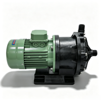 Pompe à circulation d'eau K AMX-221FEARV-B ETFE+CF 1 pouce, pompe magnétique pour liquides acides, résistante aux produits chimiques pour l'industrie de l'électrodéposition