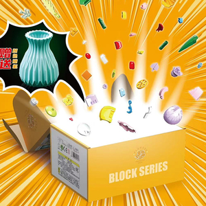 New Flower Pot Building Blocks Flowers Artificial Flower Pot Plant Children Assembling <b>Puzzle</b> DIY <b>Toy</b> Gift Household Decoration - Product Image 6