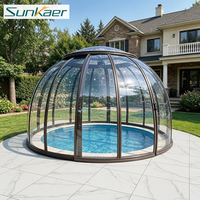 Nueva Carpa Domo Geodésica Transparente de Policarbonato para Restaurante al Aire Libre, Tipo Iglú de Vidrio, de Proveedor Bubble House