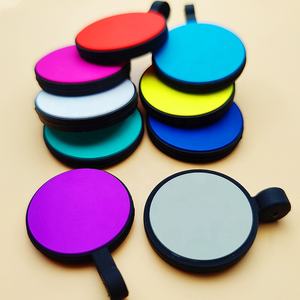 Grosir Logo Kustom Dua Sisi Penuh Warna Cetak Silikon Hewan Peliharaan Kucing Anjing Tanda Id Pvc Warna Bundar <span class=keywords><strong>Tag</strong></span> Anjing - Product Image 6