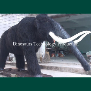 Modelo Animatrónico de Mamut Estilo Edad de Hielo para Valle Glaciar, Exhibiciones de Animales Gigantes de la Edad de Hielo Fabricadas para Parques Temáticos - Product Image 5
