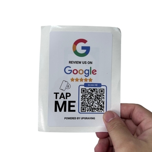 NFC 13.56mhz rfid autocollant intelligent <span class=keywords><strong>google</strong></span> / instagram / tiktok étiquette adhésive étiquette avec lien codé - Product Image 1