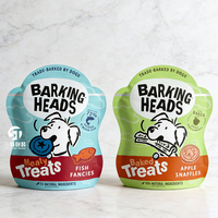 Sac en mylar pour aliments pour animaux de compagnie avec logo personnalisé, impression numérique, emballage personnalisé pour aliments pour chiens, sachet refermable