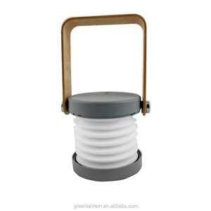 Dimmable recarregável Folding Lanterna LED Night Light com madeira Handle leitura portátil Table <span class=keywords><strong>Lamp</strong></span> - Product Image 4