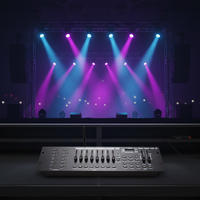 2022 nouveau 192 DMX contrôleur de Console sans fil Disco scène gradateur de lumière