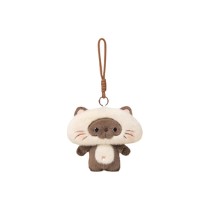 Set di Portachiavi Peluche Animali Carini e Robusti, <span class=keywords><strong>Panda</strong></span> <span class=keywords><strong>Rosso</strong></span> e Criceto, Pelliccia Soffice e Delicata sulla Pelle, Piccolo Regalo per le Feste per Tutte le Età - Product Image 6