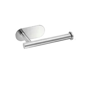 Stainless Steel Wall-Mounted Toilet <b>Paper</b> Roll Holder Waterproof Eco-Friendly for Hotel Use Contemporary Design - Product Image 1