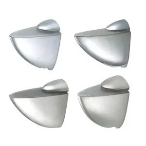 CTK BC819/820 di alta qualità di zinco in lega di supporto doccia mensola di vetro morsetto staffa di morsetto di supporto di vetro in possesso di morsetti
