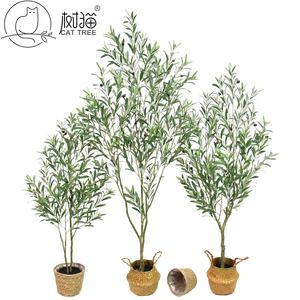 <span class=keywords><strong>Le</strong></span> plus récent style bonsaï arbre arbre en plastique plante olivier artificiel pour la décoration de noël - Product Image 5