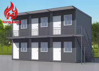 Maison conteneur préfabriquée asiatique en acier personnalisée et économique avec salle de bain, pour dortoir et bureau écologiques
