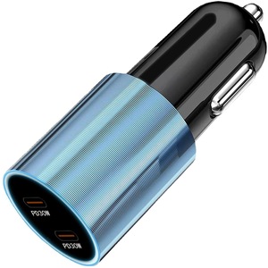 ที่ชาร์จในรถยนต์แบบ Dual PD 30W ชาร์จเร็ว ตัวเครื่องโลหะขนาดกะทัดรัด สำหรับโทรศัพท์และอุปกรณ์ต่างๆ - Product Image 5