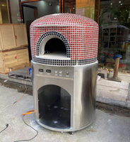 Four à pizza au charbon de bois Italia Design, four à pizza au gaz, prix du four à pizza extérieur, four à pizza italien