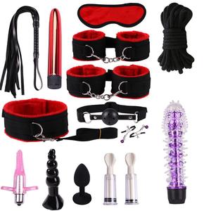 14 Set di Manette Giocattoli Erotici per <span class=keywords><strong>Uomo</strong></span> e <span class=keywords><strong>Donna</strong></span> Strumenti per Massaggi con Chiave Accessori per Costumi e Feste - Product Image 3